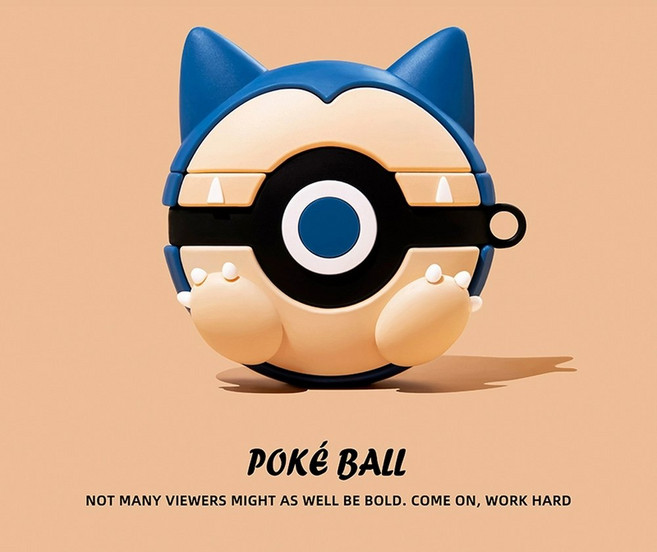 1 2 3 4 프로 크레용 상어 강아지 실리콘 이어폰 케이스 액세서리 커버, For Airpods 4, KBS, 1개