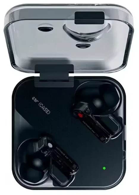 오리지널 Nothing Ear 1 트루 와이어리스 이어버드 블루투스 5.2 이어폰 하이브리드 ANC 11.6mm 다이나믹 3, 01 Black