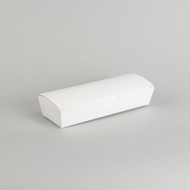 [소량] 분식 종이도시락 꼬마도시락 무지흰색, 50개