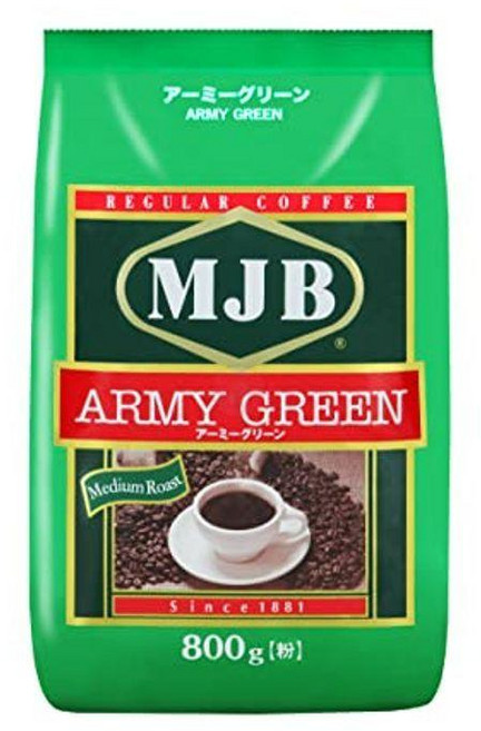 MJB MJB 아미 그린 600g 커피 분말 드립, 1개