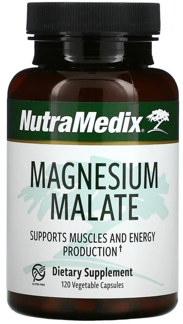 NutraMedix 마그네슘 말레이트 베지캡슐 120정, 1개 - 쿠팡