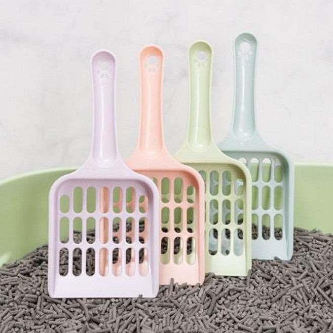 올쇼핑프렌즈 고양이 화장실 배변 모래삽 스쿱 1+1