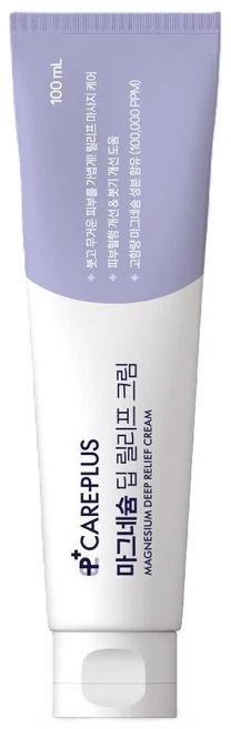 케어플러스 마그네슘 딥 릴리프 크림 100ml, 100ml 1개, 1개 - 쿠팡