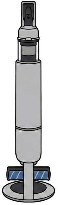 삼성전자 Bespoke AI 제트 Lite VS28D950ACA 280W 페블 그레이 청정스테이션 일체형 전국무료택배 제품보유 총알발송