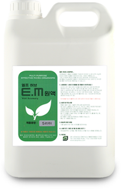 서진바이오 EM원액 5리터 20리터 대용량 (공장직판), 1개, 5L