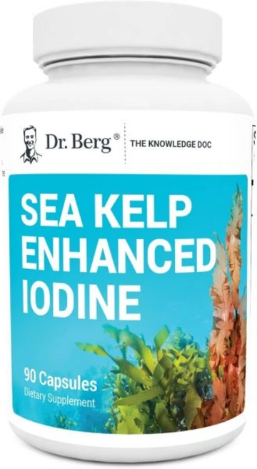 강화 닥터 버그 씨 다시마 요오드 프리미엄 200mcg 클라마스 블루그린 조류 포함 해조류 블렌드 90캡슐, Without Red Algae, 90정, 1개 - 쿠팡