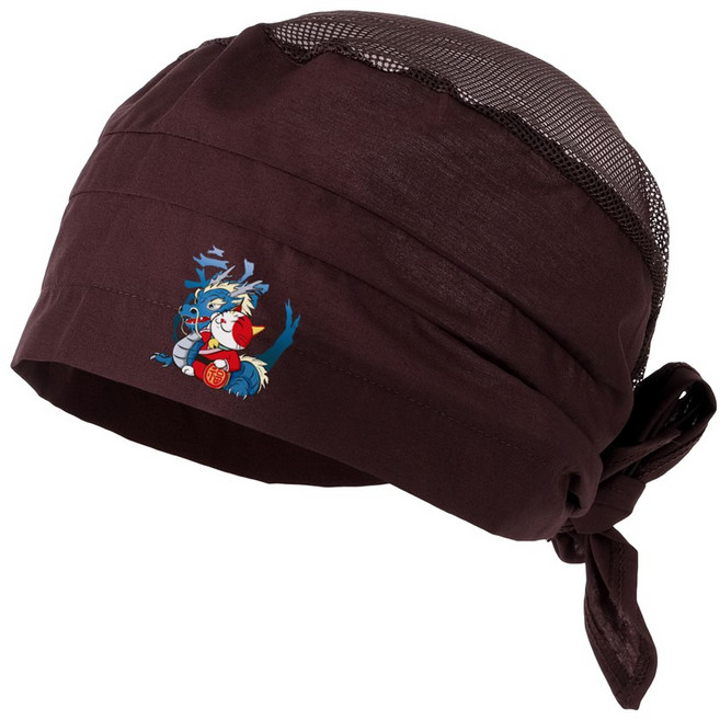 구다폼 디자인 메쉬두건 망사형 위생모자 / 커스텀 디자인 주방 홀 유니폼 CAP