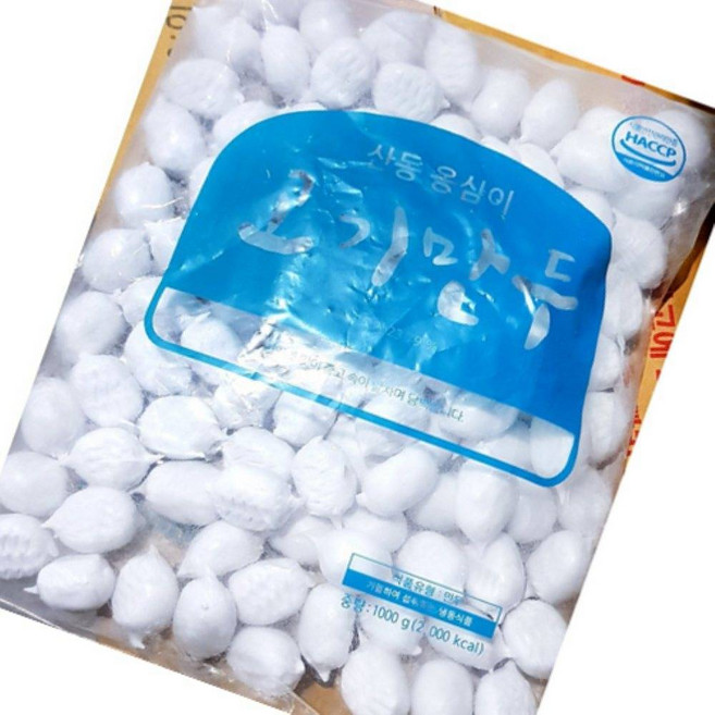 업소용 대용량 나래 옹심이만두 1KX10 식자재