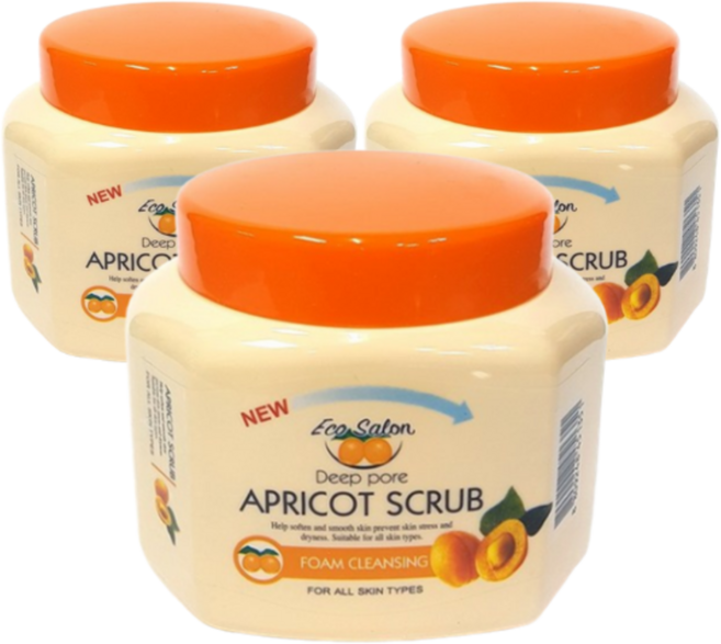 에코살롱 살구스크럽 500g / 3개