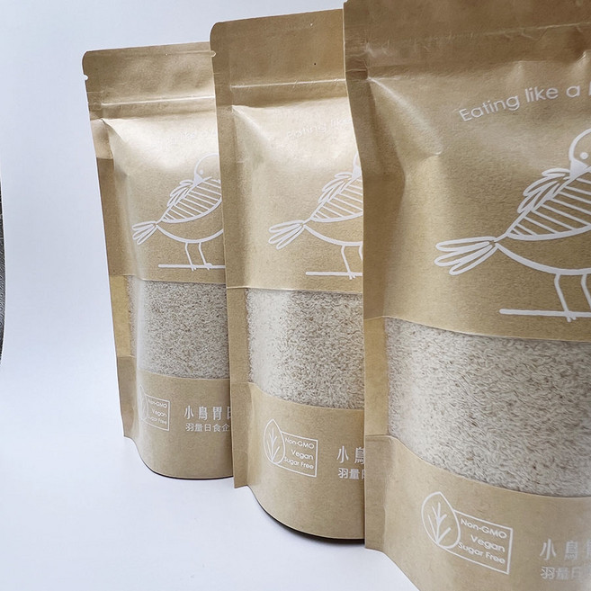 小鳥胃日食 洋車前子殼粉 100g 純素 無糖, 3個