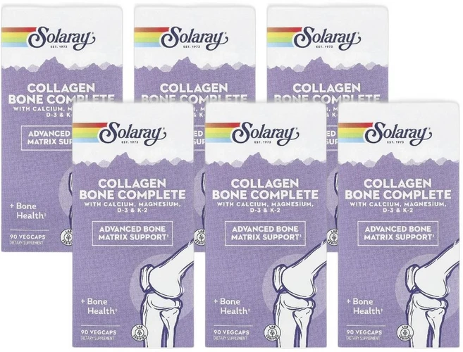솔라레이 Collagen Bone Complete 베지 캡슐 90정 6개 - 쿠팡