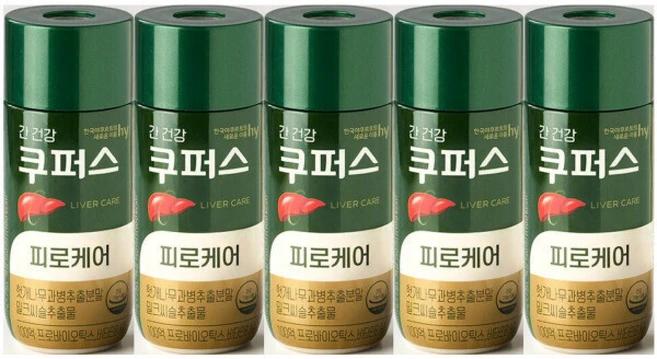 한국야쿠르트 간피로케어 쿠퍼스 스트레스로 인한 피로개선과 간건강을 동시에, 150ml, 12개 - 쿠팡