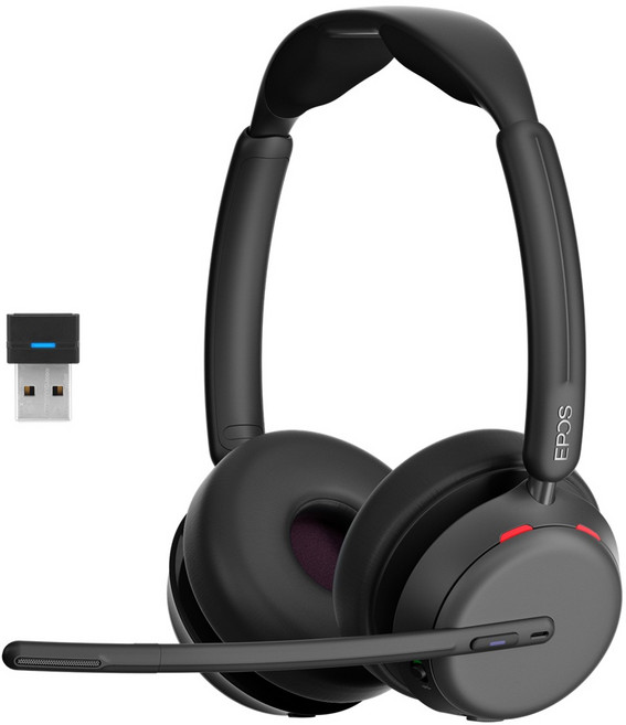 EPOS 무선 ANC 헤드셋 Impact 1060T ANC 블루투스 노이즈캔슬링 업무용