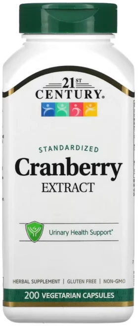 21세기센트리 크랜베리 ​​추출물 400mg 200정 칼슘 채식주의자 글루텐프리 슈퍼푸드, 1개 - 쿠팡