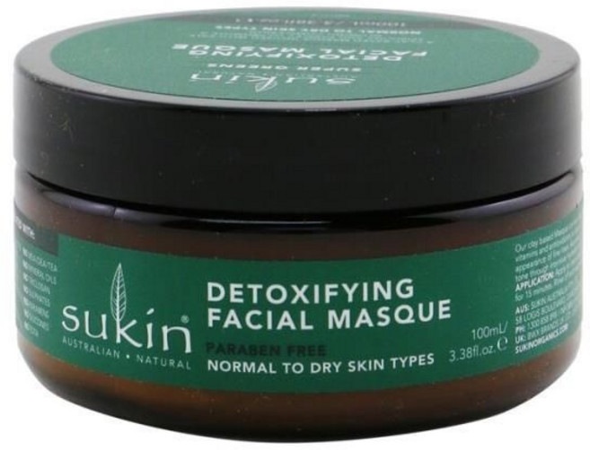 수킨 슈퍼 그린 디톡시파잉 페이셜 마스크 100ml, 1개, 1개입