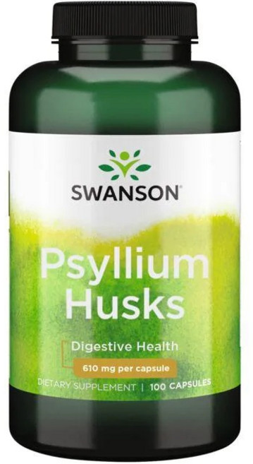 스완슨 실리엄 허스크 610mg 캡슐, 100정, 1개