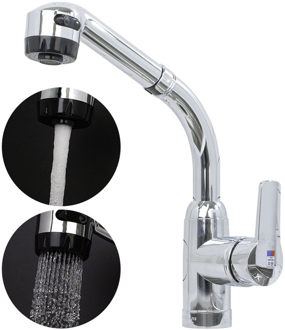 비욘드퍼니싱 싱크대 주방 수전 핸디형 국산 KS인증, 샤워헤드형 기본형B MW1401, 1개