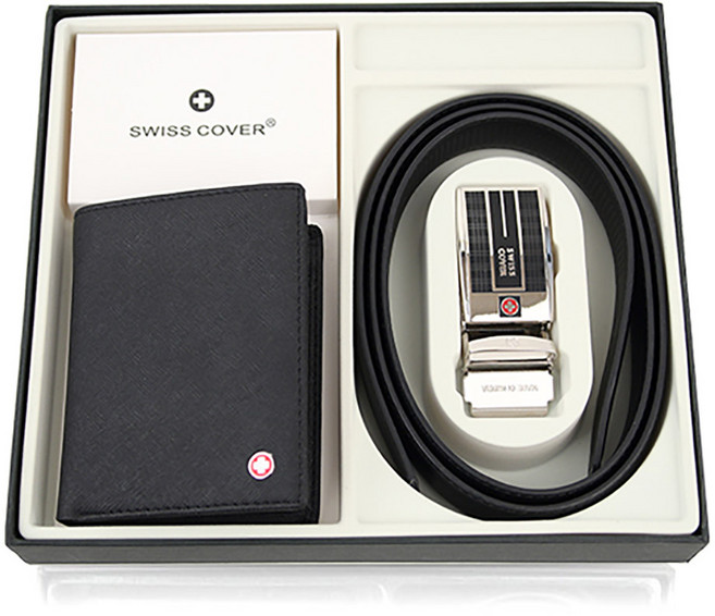 스위스커버 지갑 벨트 세트