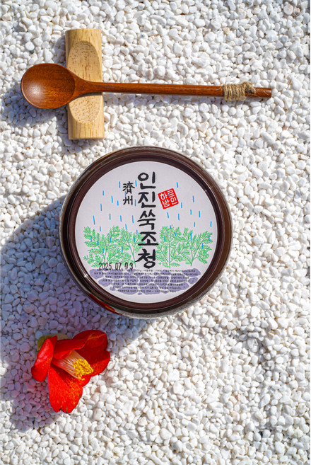 제주 하르방조청 인진쑥조청, 1개, 500g