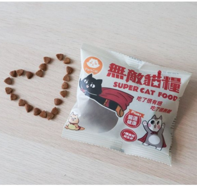 ParkCat 無敵貓糧 寵物貓 試吃包 蜂王乳/大洋鮮極魚/動力火雞鹿 30g, 1個, 霸王雞, 30L, 霸王雞