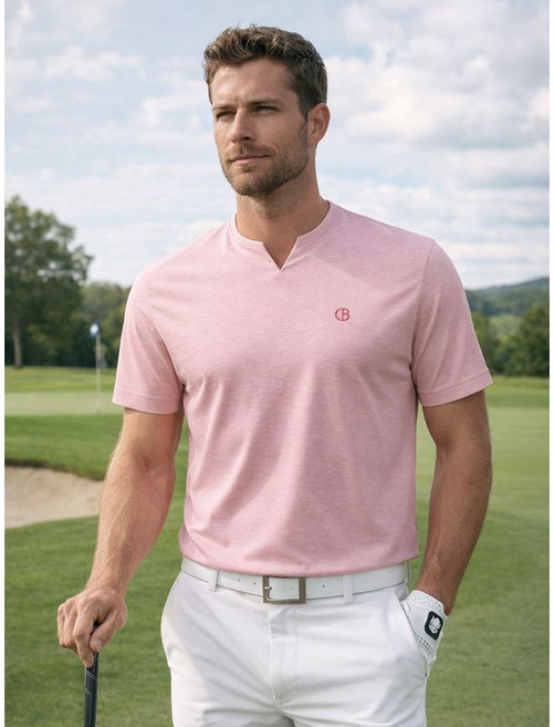 데니스골프 26SS 남성 슬릿 라운드넥 반팔티 NARMMTS034