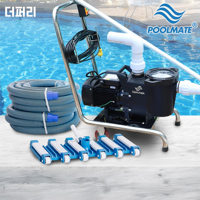 더퍼리 수영장 청소기 바닥청소 수중청소 풀장 연못 이끼 펌프, 1. PLE 1.5HP