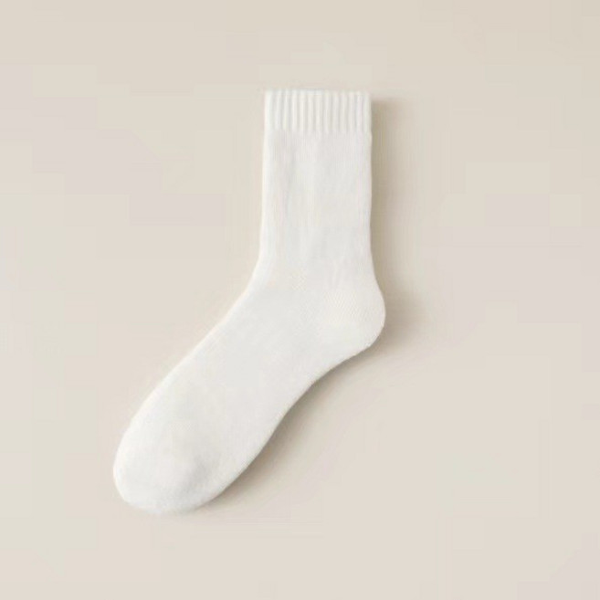 男款羊毛襪 加厚加絨保暖長筒襪 冬季抗寒高筒襪