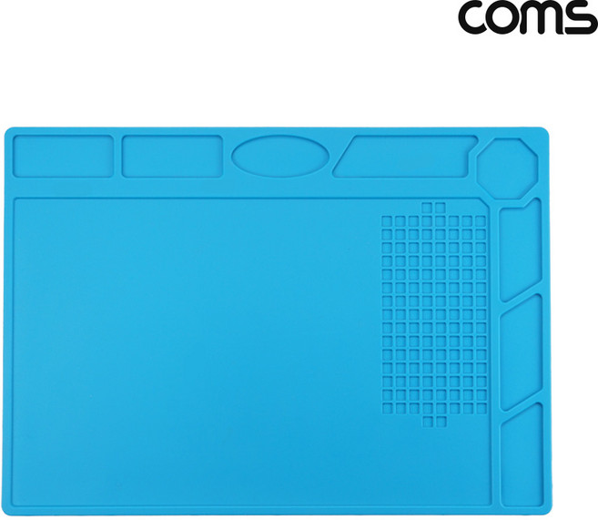 실리콘 작업 패드 단열 작업매트 내열 절연 납땜 수리 패드 BT702, 1개