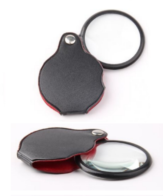 도나토르 1+1 휴대용 미니돋보기, 휴대용 돋보기, 2개