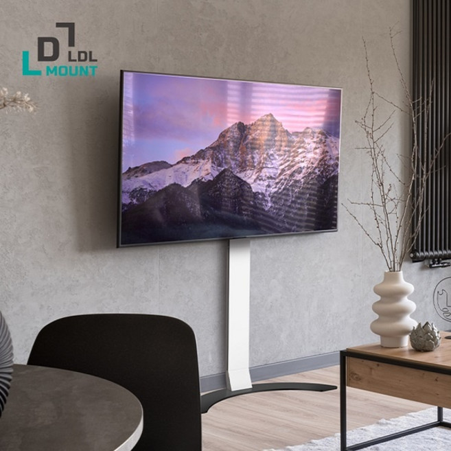 (엘디엘 마운트) 벽면밀착 TV스탠드 무타공 삼성 LG 티비거치대 APL-FS27 (32~70형), 상세페이지 참조, 1개