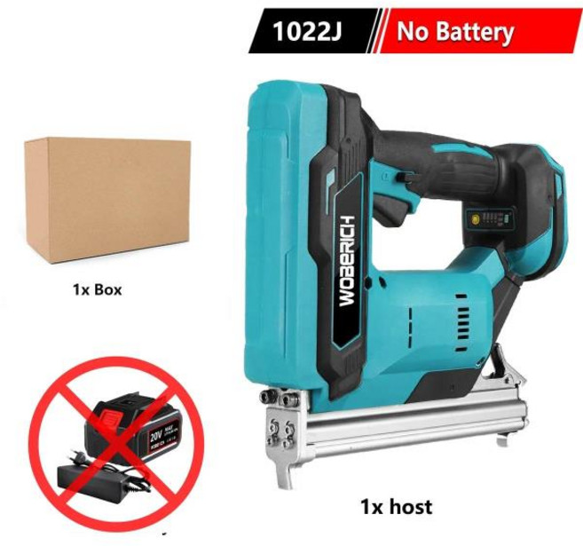 전동타카 브러시리스 무선 전기 네일 건 스테이플러 타정기 스트레이트 U 스테이플 F30 422J 1022J MAKITA호환 마키타호환, 1개