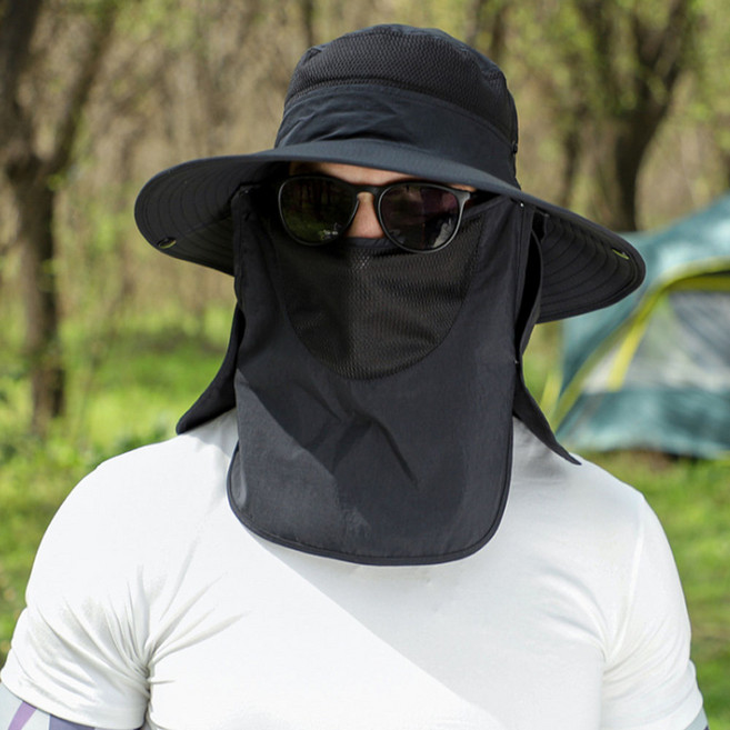 새로이 그라비티 낚시 등산모자, 블랙