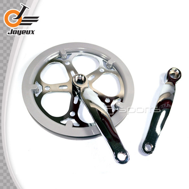 52T 1단 스틸 기어크랭크세트 체인휠 170MM, 1개, 회색