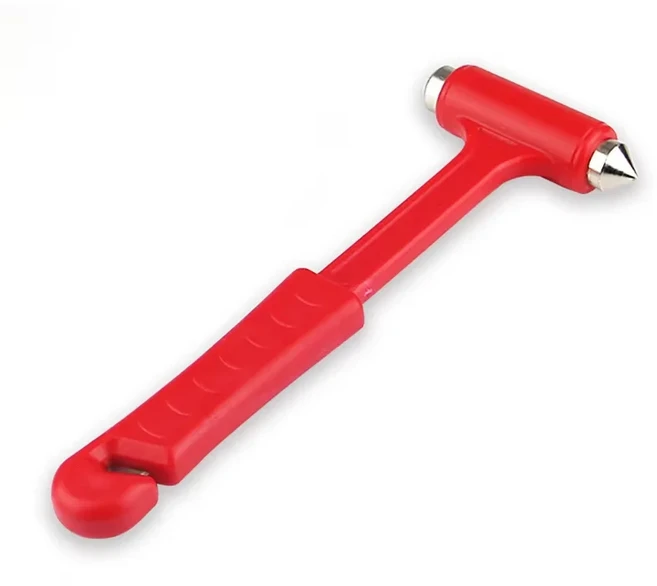 자동차 버스 트럭 창문 파괴용 해머 비상 탈출 안전 유리 파쇄기 커터 도구