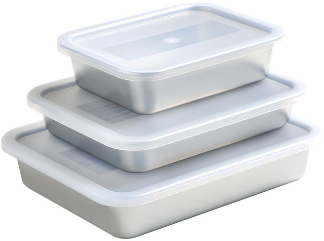 알텐바흐 스텐밧드 세트 스텐 반찬통 보관 용기, 1세트