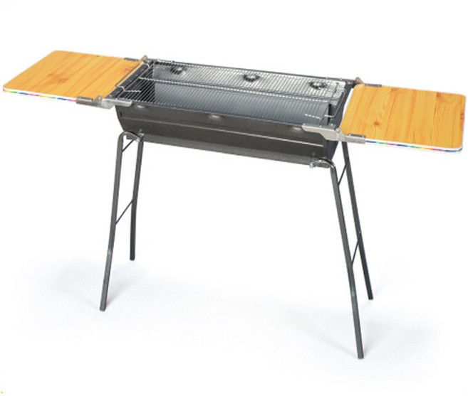 지피니 하드 선반 그릴 바베큐그릴 XL 스탠드형 접이식 대형그릴 스테인레스석쇠, 1개