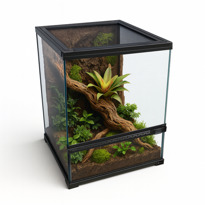 뉴런 테라리움장 45X45X60cm 프리미엄 비바리움장