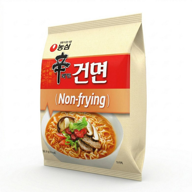 농심 신라면 건면 봉지라면 97g 40개