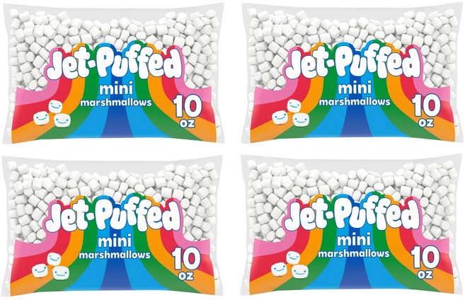 Kraft 제트-퍼프드 미니어처 마시멜로, 283g, 4개