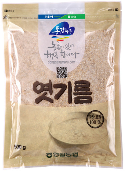 영월농협 동강마루 엿기름(보리가루), 1개, 500g