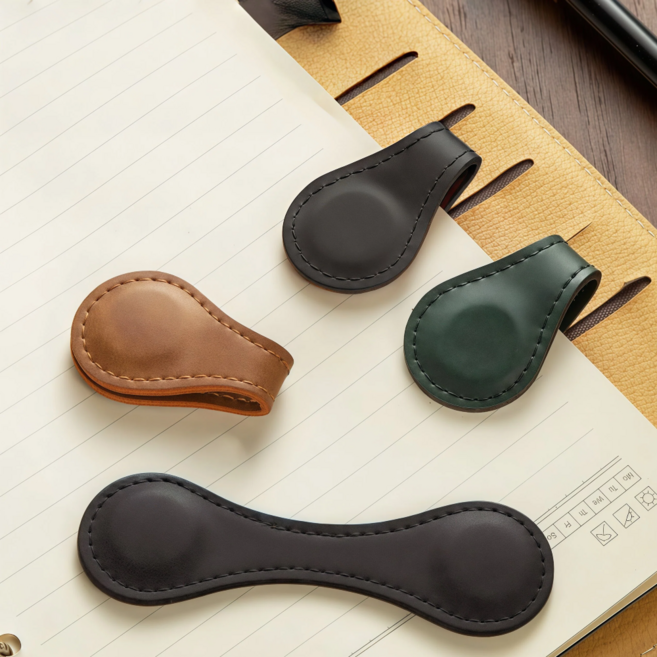 라온샵 책갈피 독서용 자석 북클립 심플 북마크, 1개, 블랙