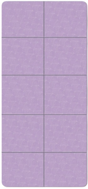 MUSI 午睡墊 可折疊好收納 健身瑜珈午睡一墊搞定 瑜珈跪墊 運動墊 瑜伽墊 瑜珈健身, 折疊瑜珈墊-風信紫, 1個