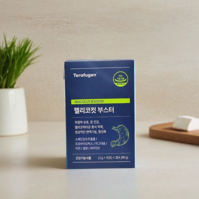 테라퓨젠 헬리코컷 부스터, 1세트, 90g