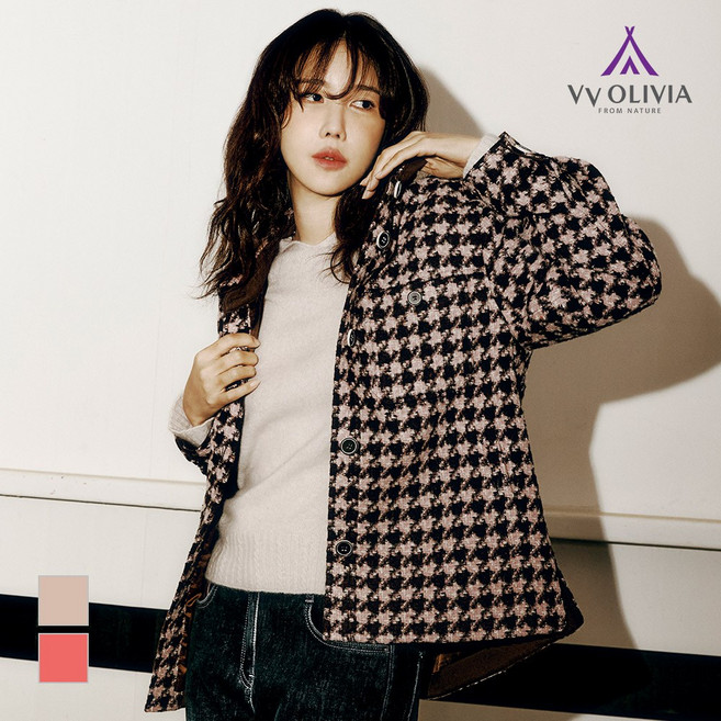 [비비올리비아] 라쿤 카라넥 풀오버_VVCBL4WA171