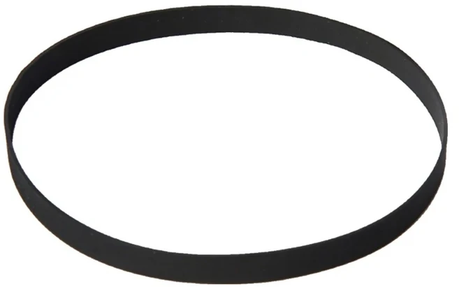 부드럽고 조용한 작동 턴테이블 벨트 레코더 고무 교체, 18 Fold in half 150mm