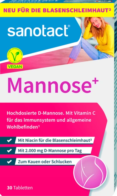 sanotact 자노탁트 D-만노스 플러스, 1개, 30회분 - 쿠팡