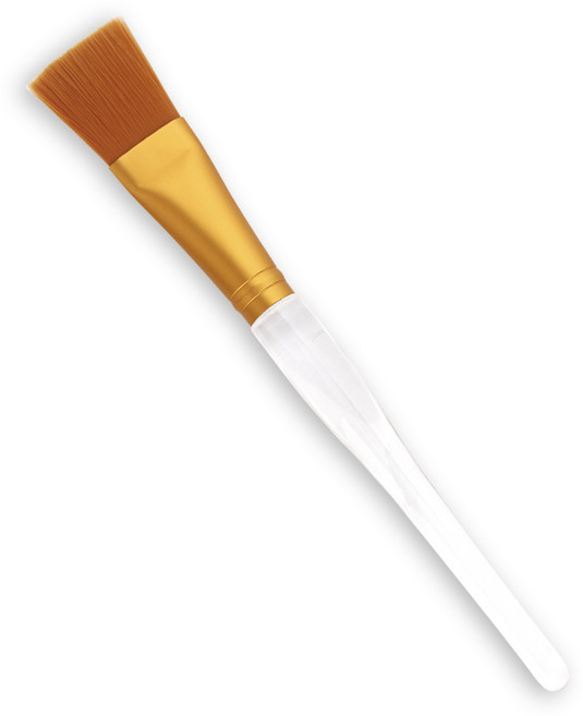 금장 팩브러쉬(소)/팩솔 한방 곡물 모델링 피부관리 미용재료, 1개