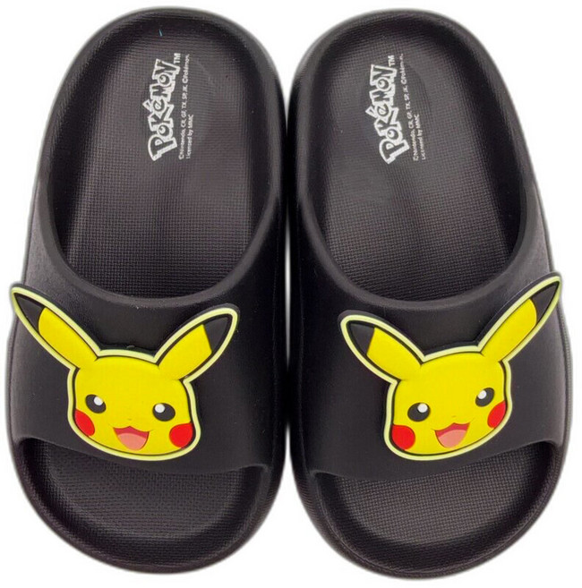 Pokémon 寶可夢兒童拖鞋 皮卡丘款 台灣製