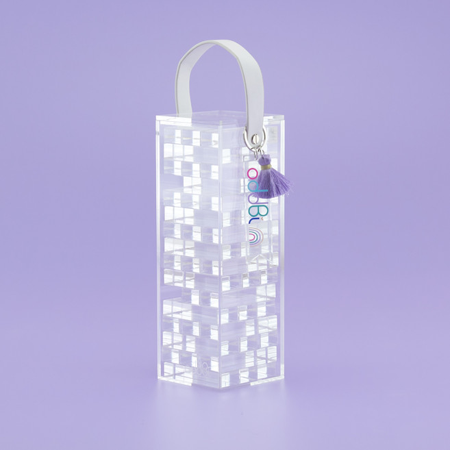 오드비 젠가 투명 아크릴 크리스탈 플레이 젠가 Jenga by oddBi