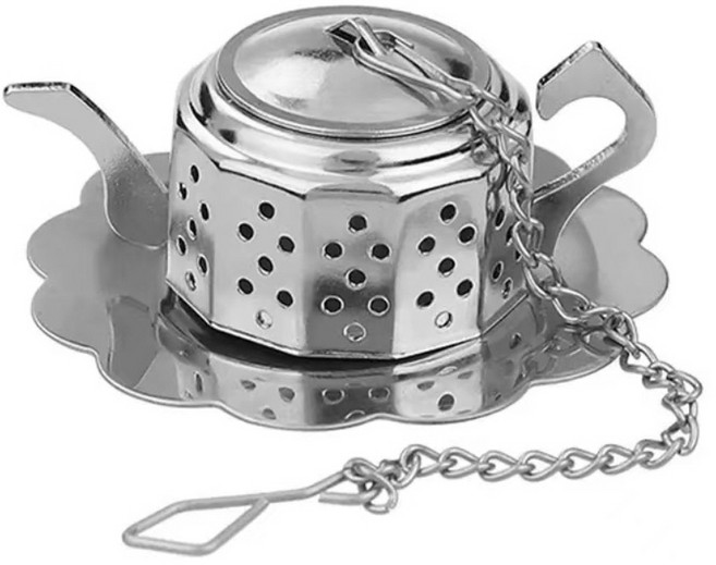 코코비아 각주전자 티인퓨저 고리형 차거름망 스텐 티망, 단품